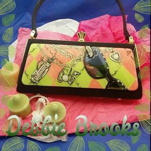"Golf Motif" Handbag by Debbie Brooks
