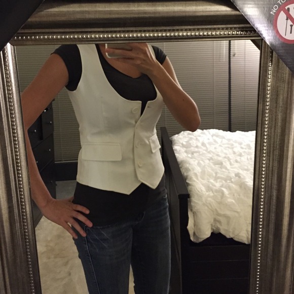 United Colors of Benetton White Vest NWT