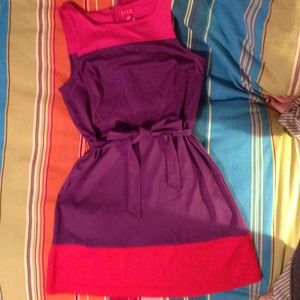 Cute color block dress