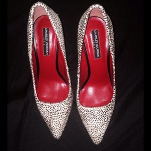 🆕Charles Jourdan Leopard Pump