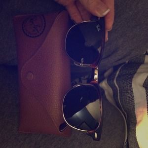 RAYBAN CLUBMASTERS new worn twice