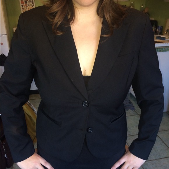 Michael Kors black suit blazer