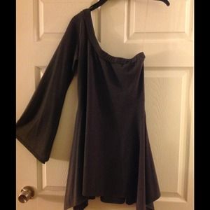 Asymmetrical Mini Dress