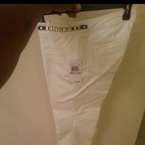 Michael Kors 4 Pocket Pant W/Gold Hrdwre Waist