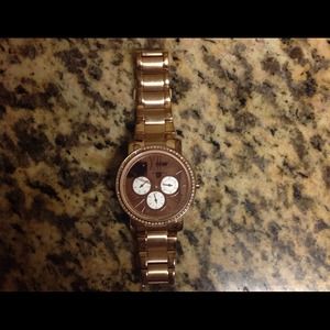 BCBG  MAX AZRIA GOLD WATCH