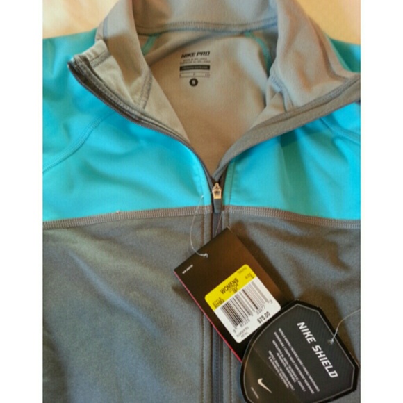 Nike Pro Womens Athletic Jacket - Picture 2 of 3