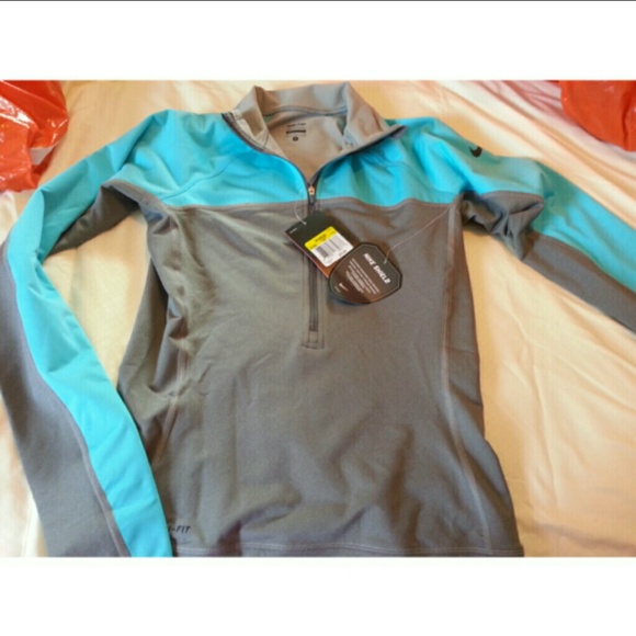 Nike Pro Womens Athletic Jacket - Picture 3 of 3