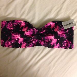 Hot Topic strapless bathing suit top XL!