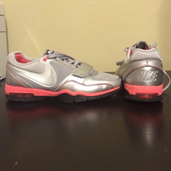 Pink+Silver Nikes