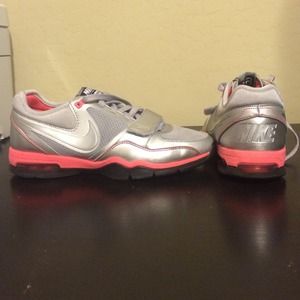 Pink+Silver Nikes