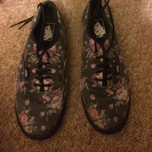 floral vans