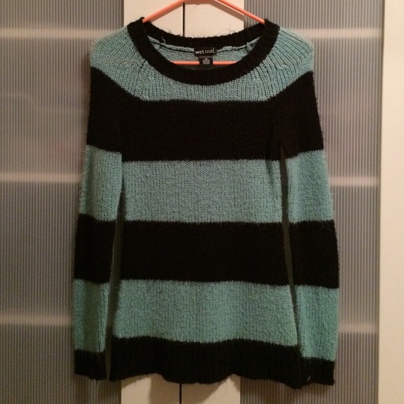 Cozy striped sweater
