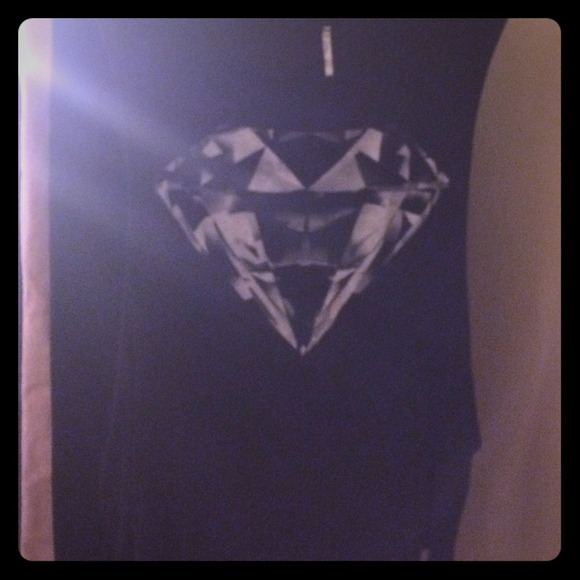 "Diamonds are a girls best friend" Muscle Tank