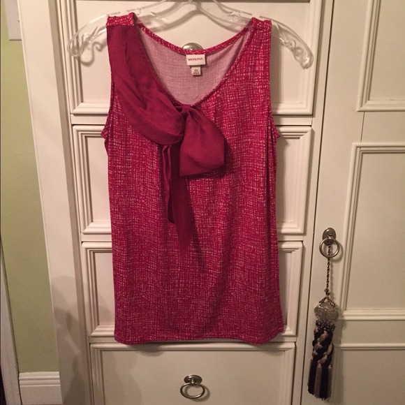 🎀Merona Top satin Bow!!🎀