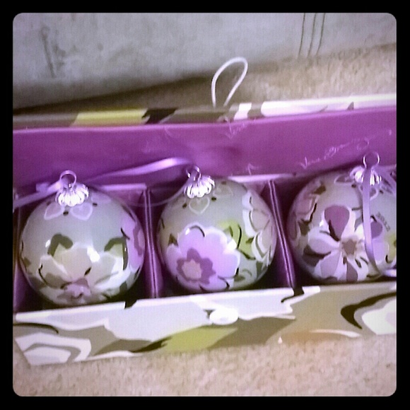 Vera Bradley Ornament Set
