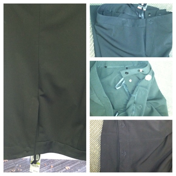 Jet Black Dress Slacks