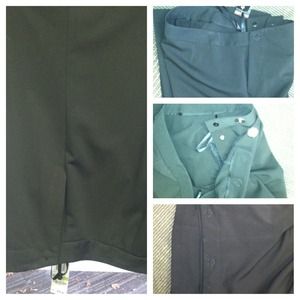 Jet Black Dress Slacks