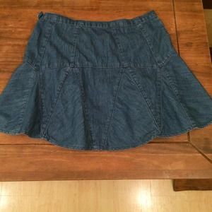 Jean skirt