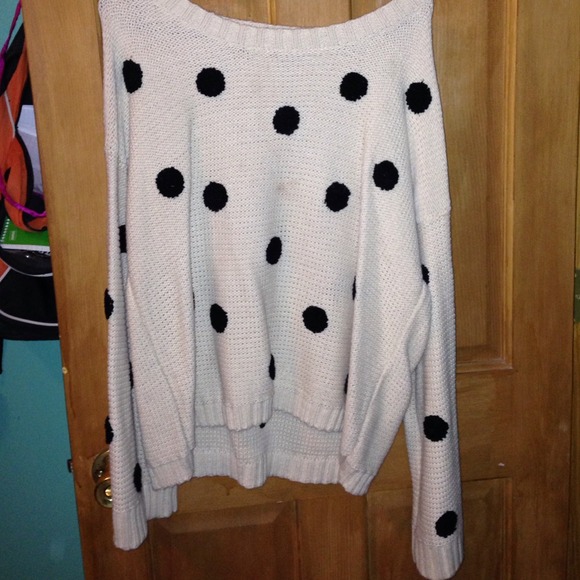 Thick Polka Dot Knit