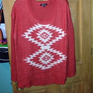 Wine tribal Knit