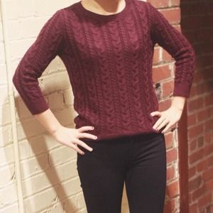 🎈Sale🎈Wine red sweater