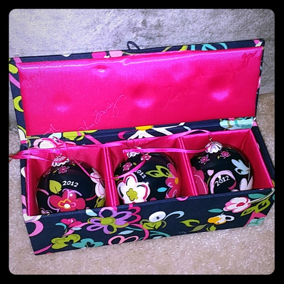Vera Bradley Ornament Set