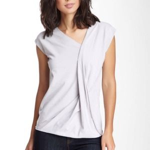 Cyrus Asymmetrical V-Neck Top