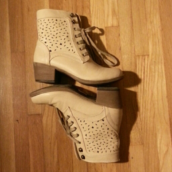 Pacsun Beige Boots