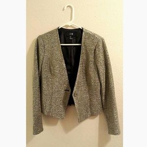 NWOT Sparkly Gold/Black Blazer