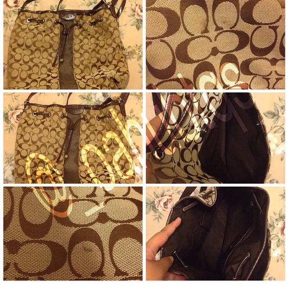 Coach Purse short and long strap