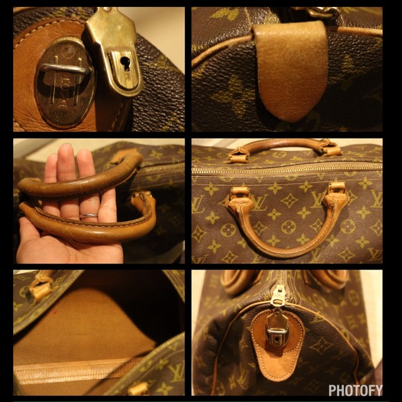 Vintage 1970 Louis Vuitton Speedy 30 - Picture 4 of 4