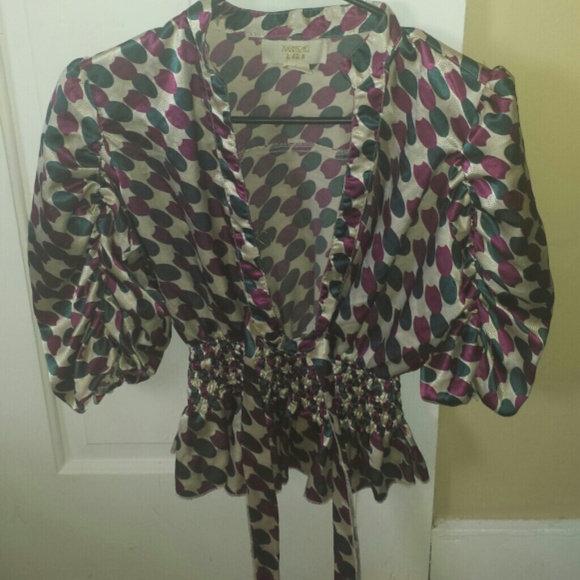 Cute silk shirt