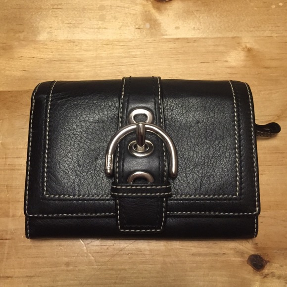 Black Coach Wallet
