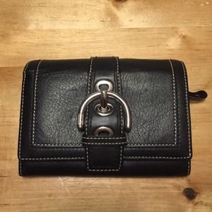 Black Coach Wallet