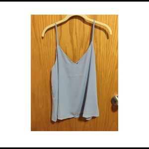 Baby blue top never worn from forever 21