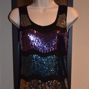 ❄️colorful dazzled long shirt or dress