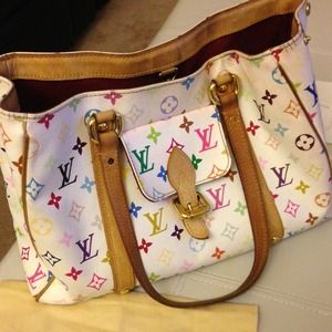 Authentic Louis Vuitton Aurelia MM Multicolor