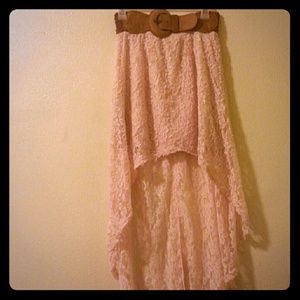 Flowered pink shirt