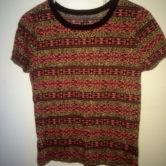 Cheetah Aztec Tee