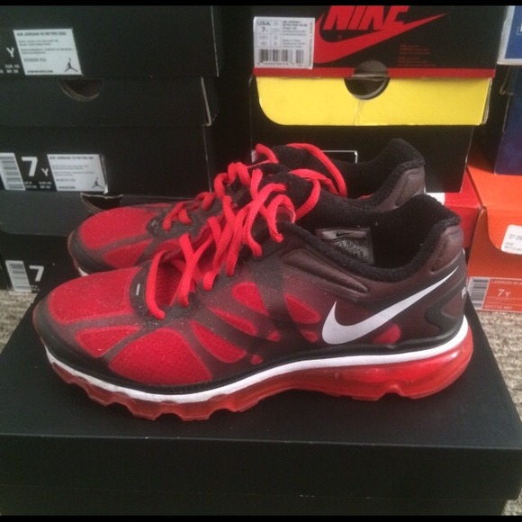 Red And Black Air Max 2012