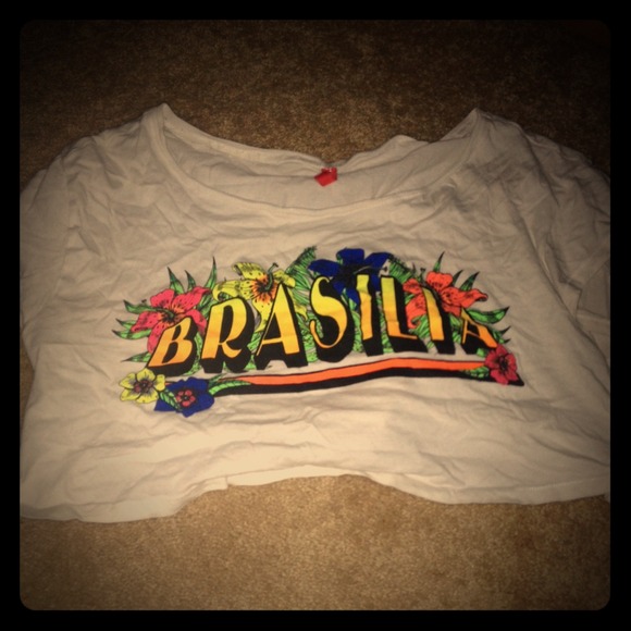 Festive crop top