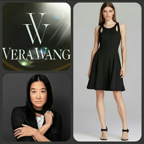Vera Wang Dresses & Skirts - Vera Wang-Fit & Flare Cut Out Dress