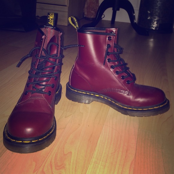 Never Worn Red Dr.Martens!