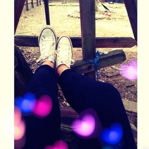 White Converse!