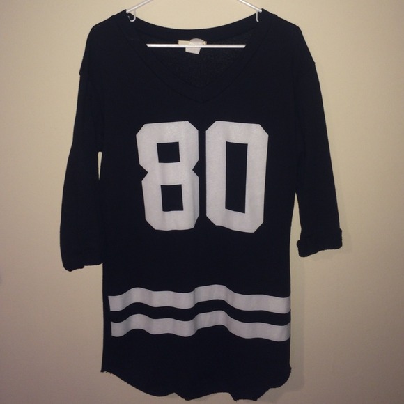 Varsity sweater dress