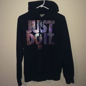 "just do it" Nike sweater
