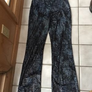 Faux snake skin pants by wear ever