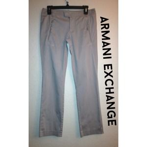 ✨Adorable Armani Exchange light gray pants✨