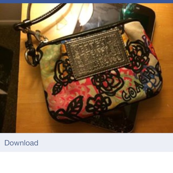 Coach wristlet - Picture 1 of 4
