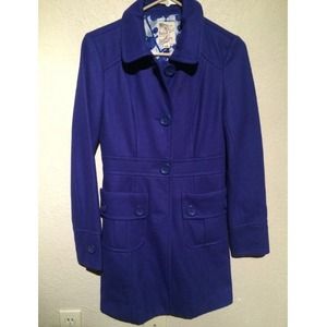 Royal Blue Peacoat